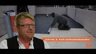 Flachdach verlegen und abdichten