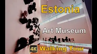 KUMU Art Museum, Tallinn, Estonia | Walking Tour 4K
