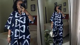 How to Style Adire Two-Piece Co-Ord | Effortless African Fashion Inspiration