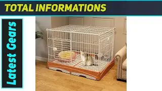 Amazing DIY Cat Enclosure! Spacious & Safe Playpen Cage