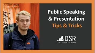Public Speaking and Presentation Tips w/ Evan Korte of DSR - Webinar Recorded July 30, 2020