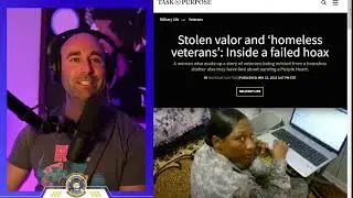Homeless Vet Hoax, plus Stolen Valor