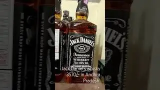 Jack Daniels  whisky 3570/- in Andhra Pradesh #alcohol #whisky #jack Daniels