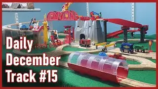 Fire Fighter BRIO Track Build Gets Tricky on Day 15