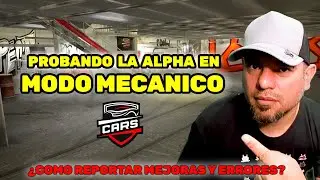 CRYPTO CARS WORLD  PROBANDO LA ALPHA EN MODO MECANICO - COMO REPORTAR ERRORES Y MEJORAS - NFT $