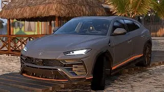 Lamborghini Urus: Pure V8 Engine Audio (No Music, No Talk) | Forza Horizon 5 Gameplay