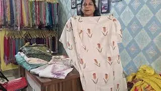 New Trendy and with comfortable fabric Readymade dresses available at..PRASUNA'S PASSION 9849964864 