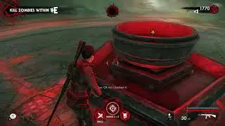 ZOMBIE ARMY 4 DEAD WAR Walkthrough Gameplay Part 4- GAMEPLAY KILL ZOMBIES WITHIN THE CIRCLE