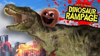 DINOSAUR RAMPAGE!!! | Midget Apple