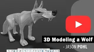 Modeling a 3D Wolf with Jason Pohl