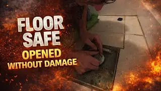Floor Safe opened without drilling