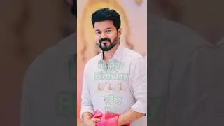💥Happy birthday 🥰🥰 #vijaythemaster #peacebro #masterrelease #masterpromo #vijayawards #masterteaser