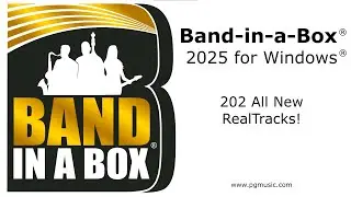 Band-in-a-Box&reg; 2025 for Windows&reg; - 202 New RealTracks Overview