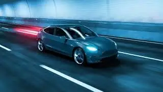 Tesla Fly By