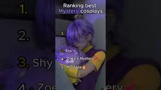 Ranking mystery cosplay 💜 #kpopdemonhunters