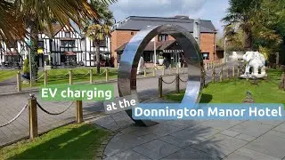 EV charging at the Donnington Manor Hotel, Sevenoaks