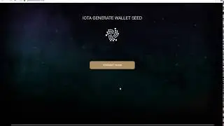 How generate IOTA wallet random seed