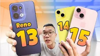 Giật mình khi so sánh OPPO Reno 13 5G và iPhone 14: Tại sao lại chênh lệch nhiều vậy?
