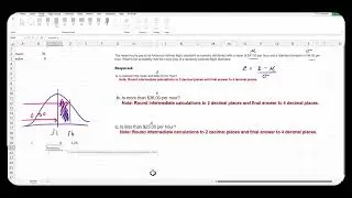 Finding Normal Probabilities Using Excel