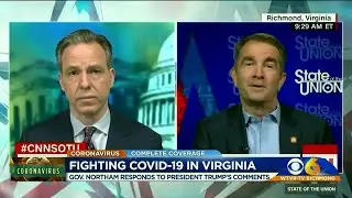 Northam defends gun control bills after Trump's critiquel