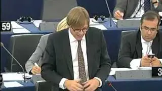 Guy Verhofstadt on EC President-designate