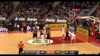 Bayern Munich vs Panathinaikos Euroleague 24/10/14 HD (all points)