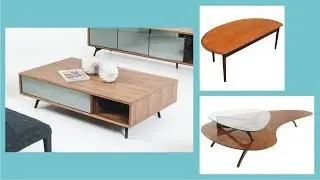 Unique Midcentury Modern Coffee Table To Light Your Guest Room