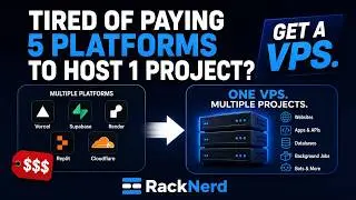 Tired of Paying 5 Platforms to Host 1 Project? Get a VPS