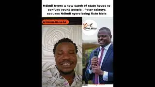 . Peter salasya accuses NdIndi nyoro being Ruto Mole