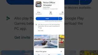 police officer simulator game#viral#theblackgameryt