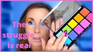 Profusion Spectrum  palette | three looks and review colourful eyeshadow