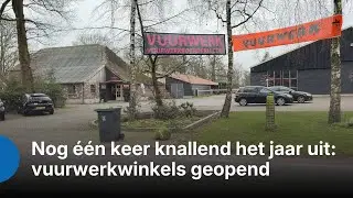 Nog één keer knallend het jaar uit: vuurwerkwinkels geopend
