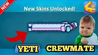 Snake.Io New Boss Yeti Crewmate Skin Unlocked! Epic Snakeio Gameplay #snakeio #snakegame #ariyansnax