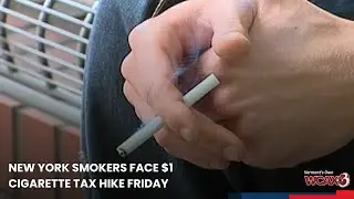 New York smokers face $1 cigarette tax hike Friday