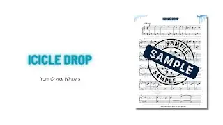 Icicle Drop | Early Intermediate Piano Sheet Music