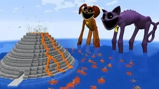 i Found Scariest CATNAP 😱 and DOG DAY in Minecraft | Minecraft Horror | #gameplay #minecraft 