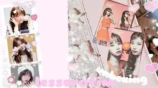 ˚ ♡РАСПАКОВКА И ОРГАНИЗАЦИЯ  LESSERAFIM ⋆˚꩜｡