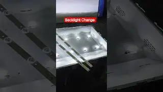Backlight replacement Led Tv Low Cost #shorts #youtubeshorts