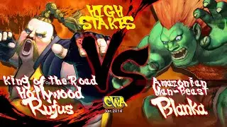 SUPER STREET FIGHTER IV: ARCADE EDITION [XBOX 360/XBOX One] #FridayNightFight HW Rufus vs Blanka!
