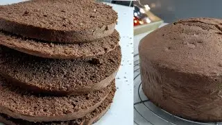 g&eacute;noise au chocolat tr&egrave;s facile جينواز سهلة