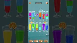 Water color sort level 2598 #androidgameplay #watersortpuzzle #shorts