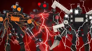 Lego Upgraded Tri Titan все формы (мини) (полный)