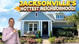 Touring Jacksonville FL's Hottest New Neighborhood with an INSANE Secret Feature!