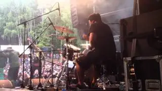 Fit of Wormrot Drumcam @ Obscene Extreme 2012