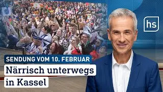 Närrisch unterwegs in Kassel | hessenschau vom 10.02.2024