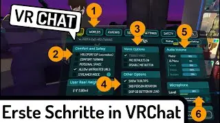 VRChat Instructions First Steps in VRChat Tutorial