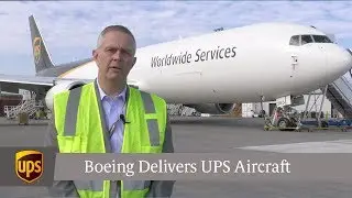 Boeing Delivers UPS Aircraft