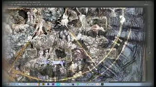 Timelapse | Wacom Photoshop Ink Workflow | 2D Animation Pipeline