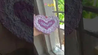 🌷 tissue paper texture art 🎨#tissue #texture #art #heart #diy #diy #crafternancy #tissuepaper #cute