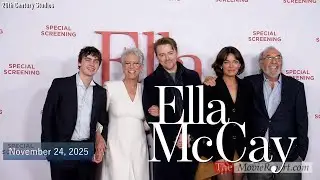 ELLA MCCAY movie UK premiere Emma Mackey, Jamie Lee Curtis, James L Brooks & cast - November 24,2025